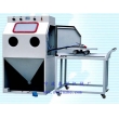 XZ-9080F推車轉(zhuǎn)盤噴砂機，轉(zhuǎn)盤式噴砂機，手動噴砂機